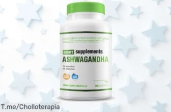 Ashwagandha 500mg cápsulas vegetales el super chollo para calmar estrés y recargar tu energía corre por este ofertón con un descuento brutal que nunca verás otra vez