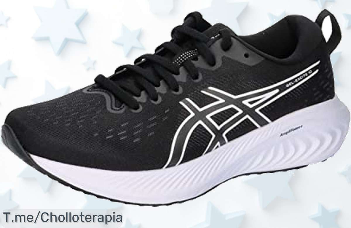 Asics Gel Excite 10 con tecnología guidance line para pasos firmes y ajuste perfecto un ofertón en precio loco que no dura corre ya antes de que se agote