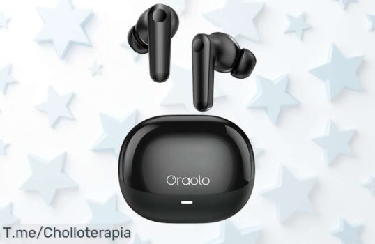 Auriculares Bluetooth con cancelación de ruido y 4 micrófonos que suenan de lujo precio loco que vuela rápido aprovecha este super chollo nunca visto antes compra ya