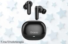 Auriculares inalámbricos Bugani con cancelación de ruido y 48 horas batería resistente en un super chollo con descuento brutal nunca visto oferta limitada corre ya