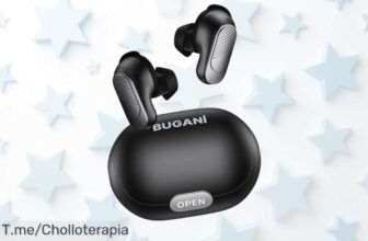 Auriculares inalámbricos bugani con cancelación activa de ruido y 30h batería a precio loco que vuela disfruta este ofertón único antes que se acabe el descuento brutal