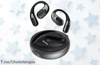 Auriculares inalámbricos deportivos con cancelación de ruido y 60 horas sin parar a un precio loco nunca visto aprovecha este descuento brutal ya mismo