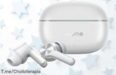 Auriculares realme buds T200 Lite con sonido brutal y 48 horas de batería disfruta del super chollo con descuento brutal nunca visto corre que vuelan precio loco limitado