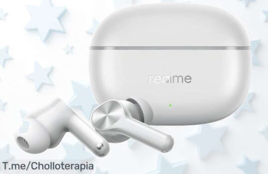 Auriculares realme buds T200 Lite con sonido brutal y 48 horas de batería disfruta del super chollo con descuento brutal nunca visto corre que vuelan precio loco limitado