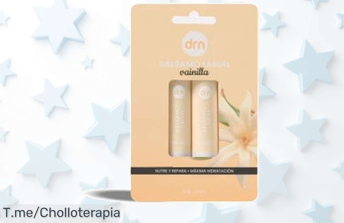 Bálsamo labial de vainilla con hidratación profunda a precio loco solo por tiempo limitado no pierdas este super chollo dale a tus labios el cuidado que merecen ya