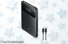 Baseus Powerbank 20000mAh carga portátil al 50% en 30 min con dos puertos USB C ¡precio loco y descuento brutal que no volverás a ver corre ya y aprovecha este ofertón!