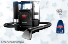 Bissell Spotclean C5 con motor potente que limpia manchas difíciles sin esfuerzo aprovecha este ofertón de precio loco y descuento brutal antes que se agoten las unidades