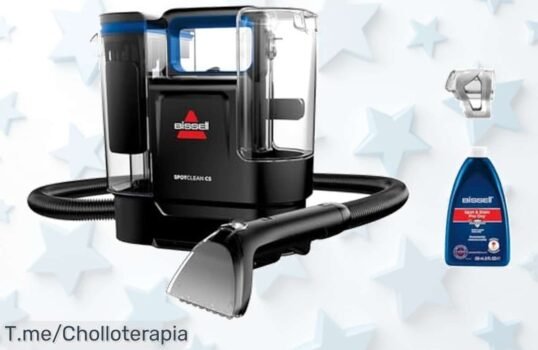 Bissell Spotclean C5 con motor potente que limpia manchas difíciles sin esfuerzo aprovecha este ofertón de precio loco y descuento brutal antes que se agoten las unidades
