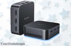 Blackview MP80 W11 Pro mini PC potencia increíble con 16GB RAM y triple HDMI ventaja para tu oficina, descuento brutal solo hoy precio loco imperdible corre ya