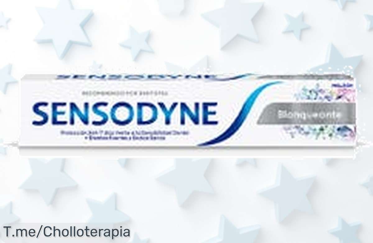 Blanquea tus dientes sin dañar tu boca con Sensodyne blanqueante super chollo precio loco descuento brutal único oferta limitada corre que vuelan