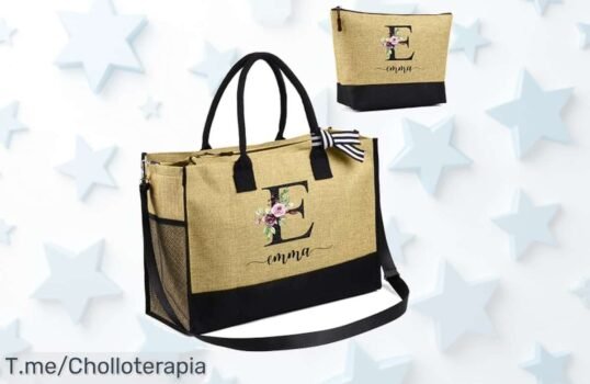 Bolsa tote personalizada con tu nombre super chollo precio loco y descuento brutal ideal para mujer no esperes más oferta limitada corre y aprovecha este ofertón nunca visto