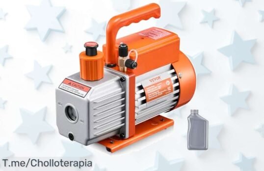 Bomba de vacío VEVOR potente con motor de cobre para evacuar rápido sin líos precio loco descuento brutal nunca visto oferta limitada ¡apúrate antes que se acabe!