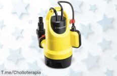 Bomba sumergible trotec con potencia brutal de 400 W que bombea hasta 7500 litros por hora ¡Super chollo y descuento brutal nunca visto compra ya antes que se agote!