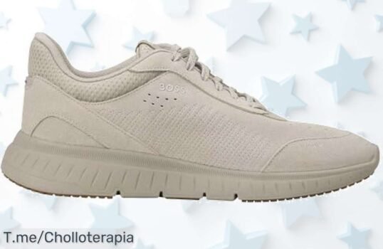 Boss c TTNM Runn SD zapatillas para hombre diseño top en light beige disfruta un precio loco y nunca visto para correr con estilo aprovecha este ofertón limitado corre ya por las tuyas