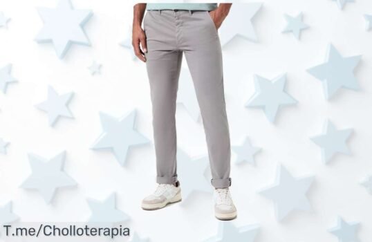 Boss chino slim para hombre en open grey68 diseño único y plano con caída de precio brutal aprovecha este super chollo ahora antes que se agote ¡ofertón nunca visto!