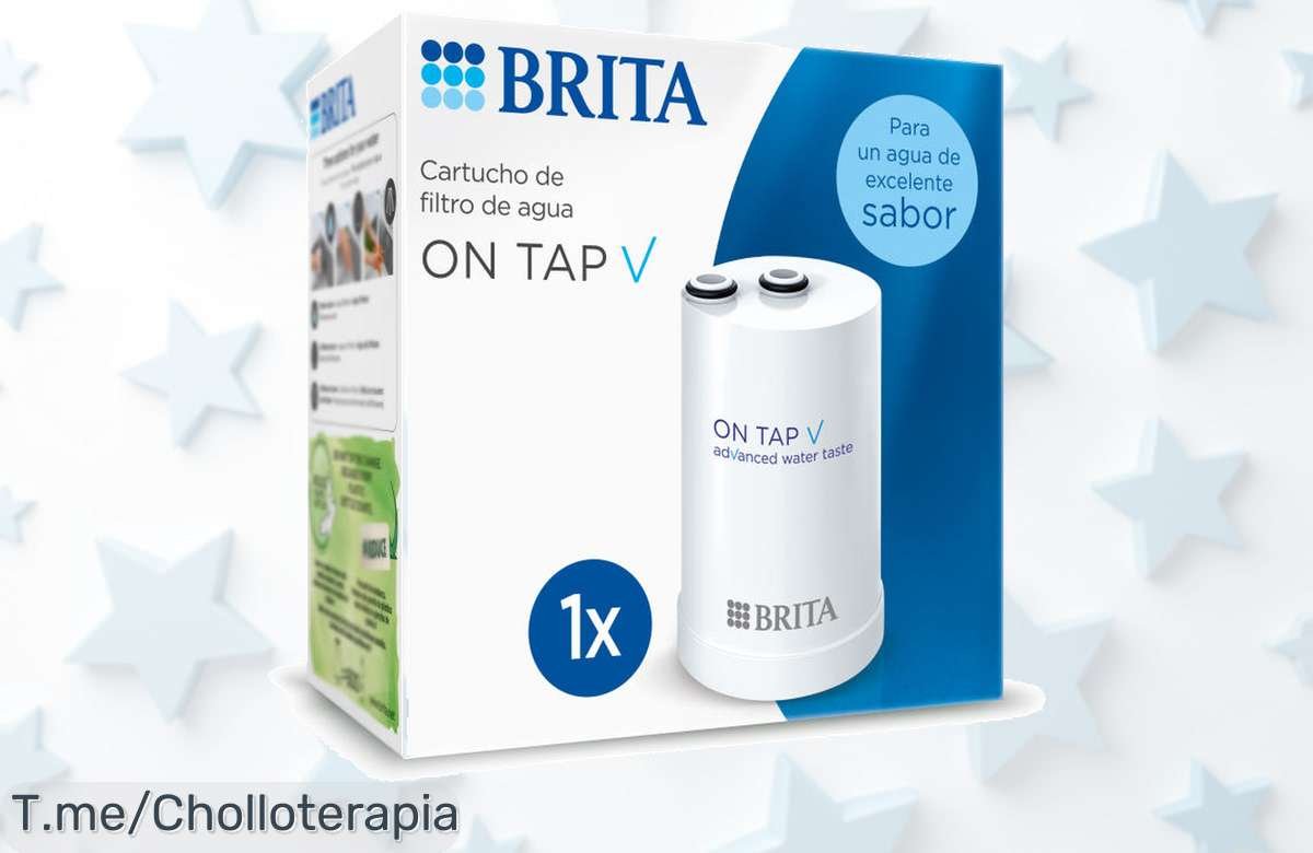 Brita On Tap V con microfiltración elimina cloro y microplásticos convierte agua del grifo en puro super chollo precio loco y oferta limitada aprovecha ya