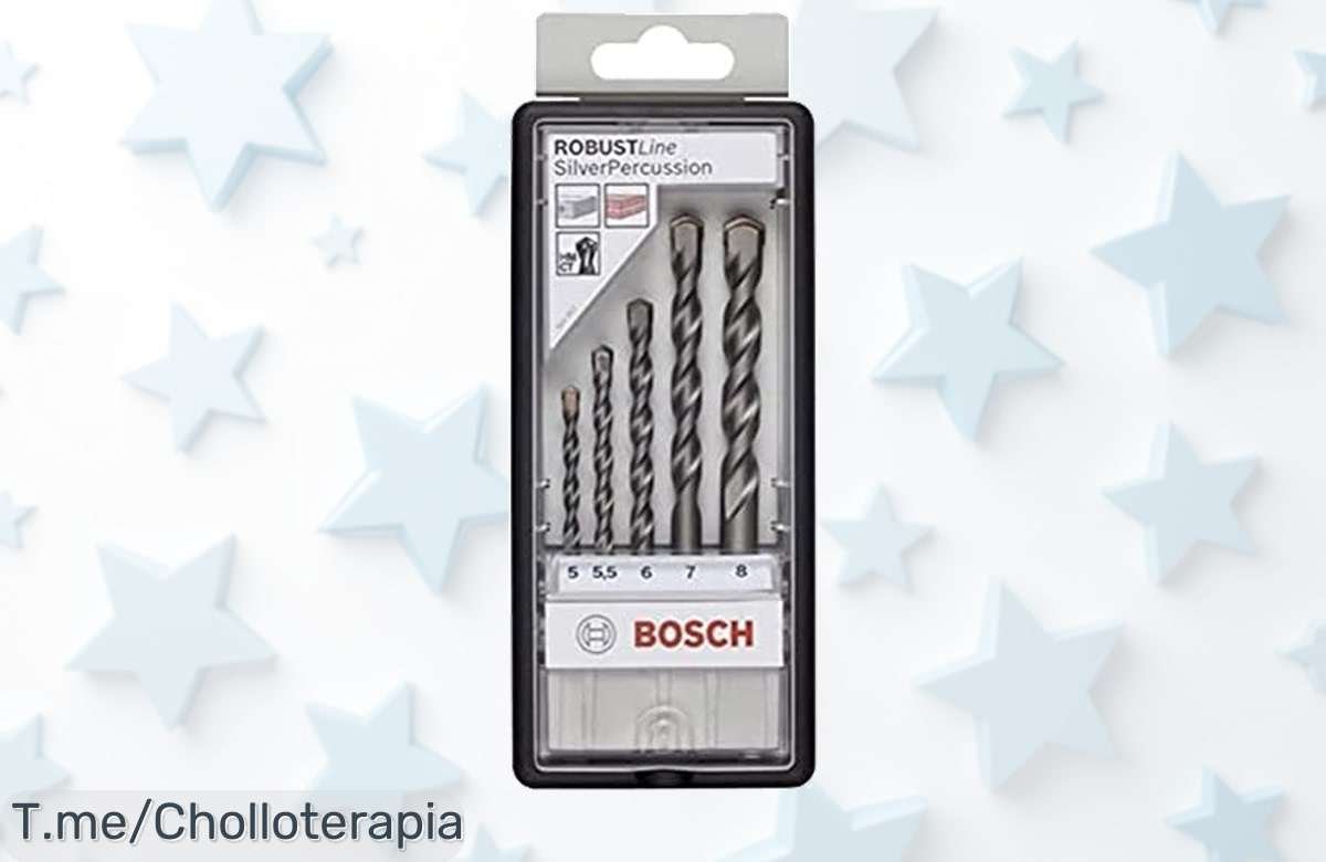 Brocas Bosch con vástago seguro para piedra y hormigón en precio loco disfruta del super chollo por tiempo limitado aprovecha este ofertón nunca visto antes compra ya
