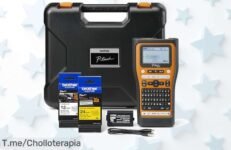 Brother PTE560BTVP con Bluetooth y cortes perfectos impresión rápida la rotuladora ideal para profesionales aprovéchate del ofertón con descuento brutal por tiempo limitado compra ya