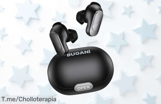 Bugani Buds Bluetooth 53 con graves potentes y cancelación de ruido disfruta un sonido increíble todo el día precio loco y oferta limitada corre ya no lo dejes escapar