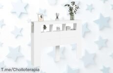 Cabecero con led blanco único diseño y luz integrada precio de ganga nunca visto super chollo con descuento brutal no esperes más vuelan las unidades compra ya