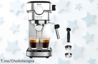 Cafetera Cecotec Cafelizzia 790 Steel Pro con bomba potente para un café cremoso al instante disfruta este ofertón único nunca visto ¡aprovecha el descuento brutal ya!