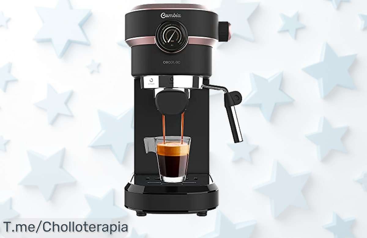 Cafetera express Cafelizzia 890 Rose Pro con bomba de 20 bares para crema perfecta precio loco y descuento brutal nunca visto compra ya este ofertón antes que se acabe