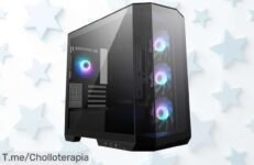 Caja MSI Mag PANO M100R con 4 ventiladores ARGB y diseño resistente disfruta de un descuento brutal único aprovecha este ofertón antes que desaparezca precio loco final