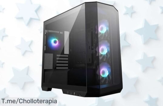 Caja MSI Mag PANO M100R con 4 ventiladores ARGB y diseño resistente disfruta de un descuento brutal único aprovecha este ofertón antes que desaparezca precio loco final