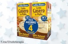 Caldo casero de pollo Gallina Blanca 100% natural cocido lento sin gluten ni conservantes descubre el sabor auténtico en este super chollo precio loco oferta limitada ¡aprovecha ya!