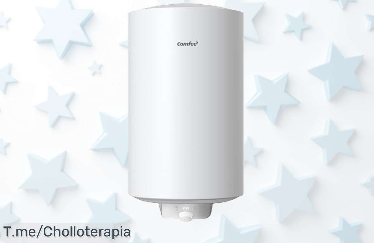 Calentador eléctrico Comfee 50L con control móvil y Alexa a precio loco disfruta agua caliente sin límites en esta oferta limitada que vuela aprovecha ya este super chollo