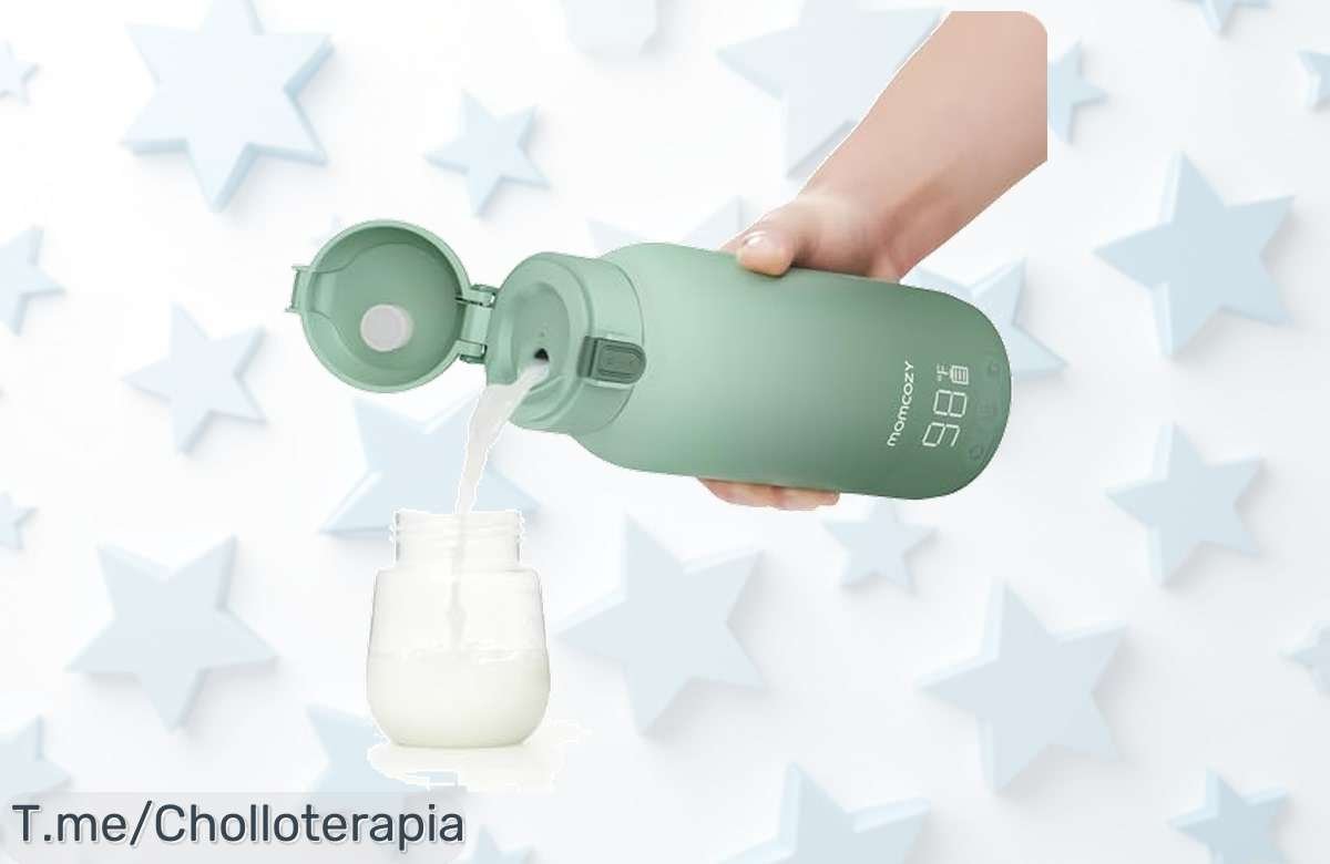 Calienta rápido y sin esperas con Momcozy portátil disfruta de 2 modos y batería duradera en un precio loco que no podrás dejar pasar aprovecha ya este ofertón limitado