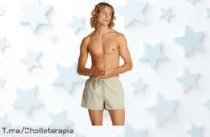 Calvin Klein bañador hombre beige con cintura ajustable en ofertón nunca visto prepárate para destacar con estilo y aprovecha este descuento brutal antes que se agote la oferta
