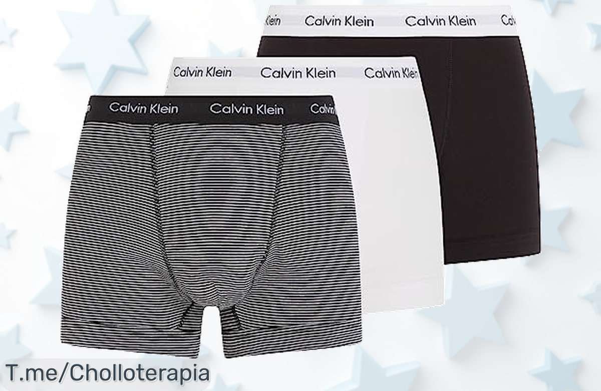 Calvin Klein trunk 3pk xl hombre con ajuste elástico que abraza tu cuerpo un super chollo con diseño multicolor y precio de ganga aprovecha este ofertón limitado ya