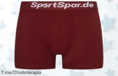 Calzoncillos bóxer hombre en vino tinto con caída de precio brutal un super chollo nunca visto aprovecha este ofertón limitado antes que se agote y llévate un precio de ganga