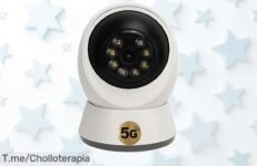 Cámara de seguridad 1080P con visión nocturna y giro 360 grados a precio loco oferta nunca vista protege tu hogar ya antes que se acabe este ofertón