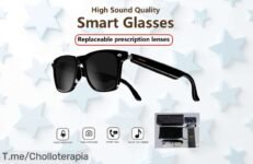 Cámara inteligente 2024 con gafas auriculares Bluetooth y sonido HIFI precio loco que no volverás a ver aprovecha este super chollo antes de que se acabe