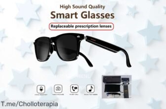 Cámara inteligente 2024 con gafas auriculares Bluetooth y sonido HIFI precio loco que no volverás a ver aprovecha este super chollo antes de que se acabe