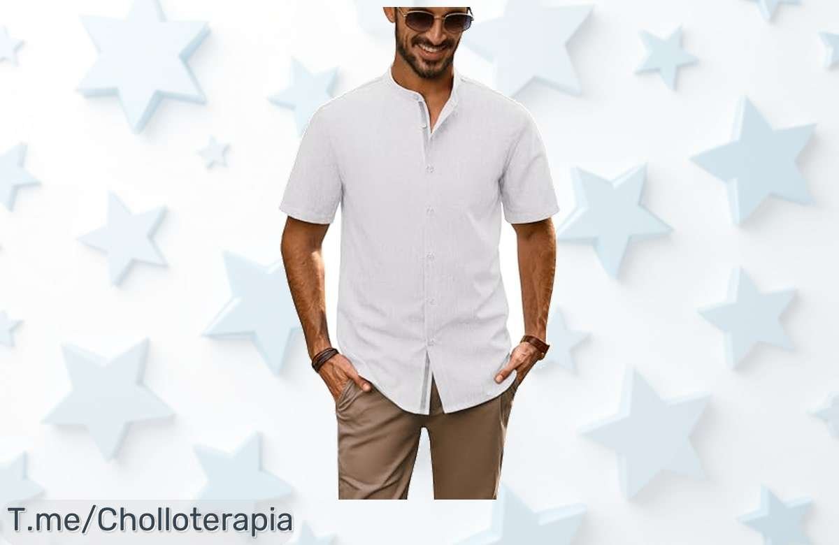 Camisa pj paul jones blanca cuello alto sin planchar única con precio loco y descuento brutal aprovecha este super chollo antes que desaparezca tu oportunidad