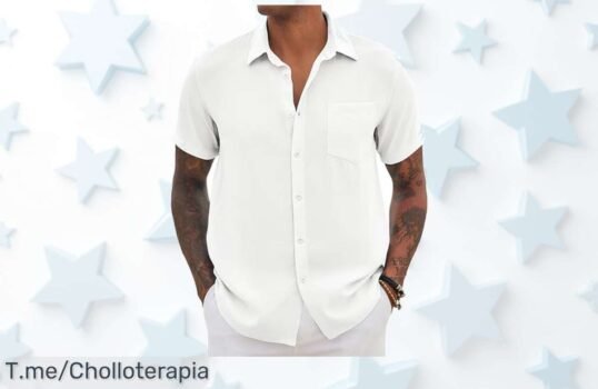 Camisa slim manga corta con diseño clásico y colores increíbles a precio loco aprovecha este ofertón único con descuento brutal no esperes más corre que vuelan