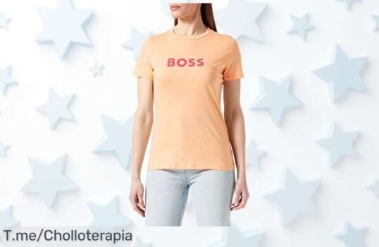 Camiseta para mujer con diseño cool y ajuste perfecto en un super chollo nunca visto aprovecha este descuento brutal y consigue la tuya ya precio loco limitado