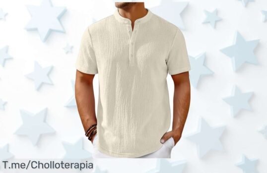 Camiseta vintage de rayas con botones tela súper flexible y cómoda aprovecha este ofertón con descuento brutal único precio de ganga actúa ya antes que acabe