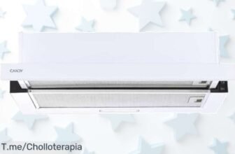 Campana telescópica candy con súper potencia y filtros que eliminan toda la grasa a precio loco super chollo oferta nunca vista compra ya antes de que se agote