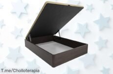 Canapé abatible mattfy súper reforzado con apertura suave y mega espacio precio loco oferta brutal que vuela aprovecha este ofertón único antes de que desaparezca