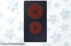 Candy Smart CDH 30 con dos zonas potentes para cocinar rápido y sin líos diseño elegante que enamora y control táctil seguro a precio loco solo hoy aprovecha este ofertón jamás visto