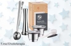 Capsulas nespresso reutilizables con taza acero y filtro extra a precio loco disfruta un café único con este super chollo imperdible corre antes que se agote la oferta nunca vista