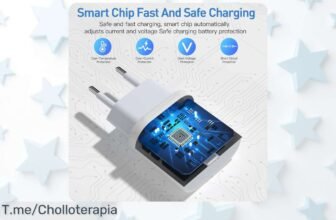 Cargador USB C rápido 20W con super chollo y descuento brutal para velocidad que vuela tu móvil aprovecha esta oferta nunca vista ¡Oferta limitada corre ya!