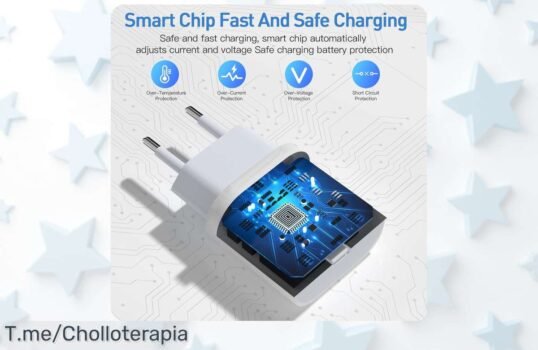 Cargador USB C rápido 20W con super chollo y descuento brutal para velocidad que vuela tu móvil aprovecha esta oferta nunca vista ¡Oferta limitada corre ya!