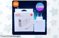 Cargador Xiaomi TurboCharge 120W con carga rapidísima que vuela aprovecha este super chollo y descuento brutal nunca visto no dejes escapar el precio loco oferta limitada corre ya
