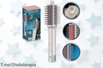 Cecotec 4 en 1 motor potente aire triple para peinar rápido sin frizz aprovecha este ofertón único con descuento brutal precio loco de ganga compra ya antes que se acabe