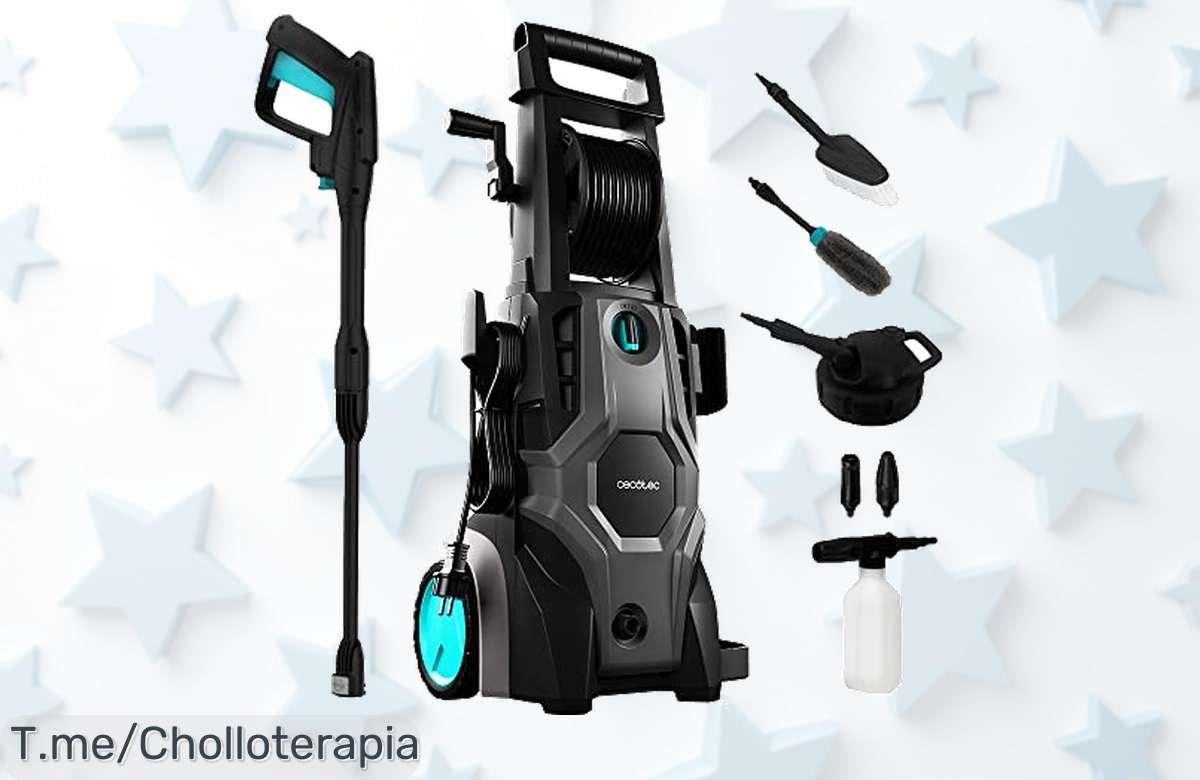 Cecotec HydroBoost potencia brutal y chorro súper rápido para limpiar todo sin esfuerzo oferta única con descuento brutal corre ya antes que termine este super chollo